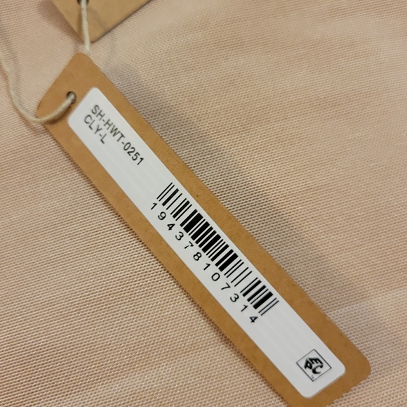 Skims mesh Sheer Sculpt High-waisted Thong - clay - Picture 13 of 16